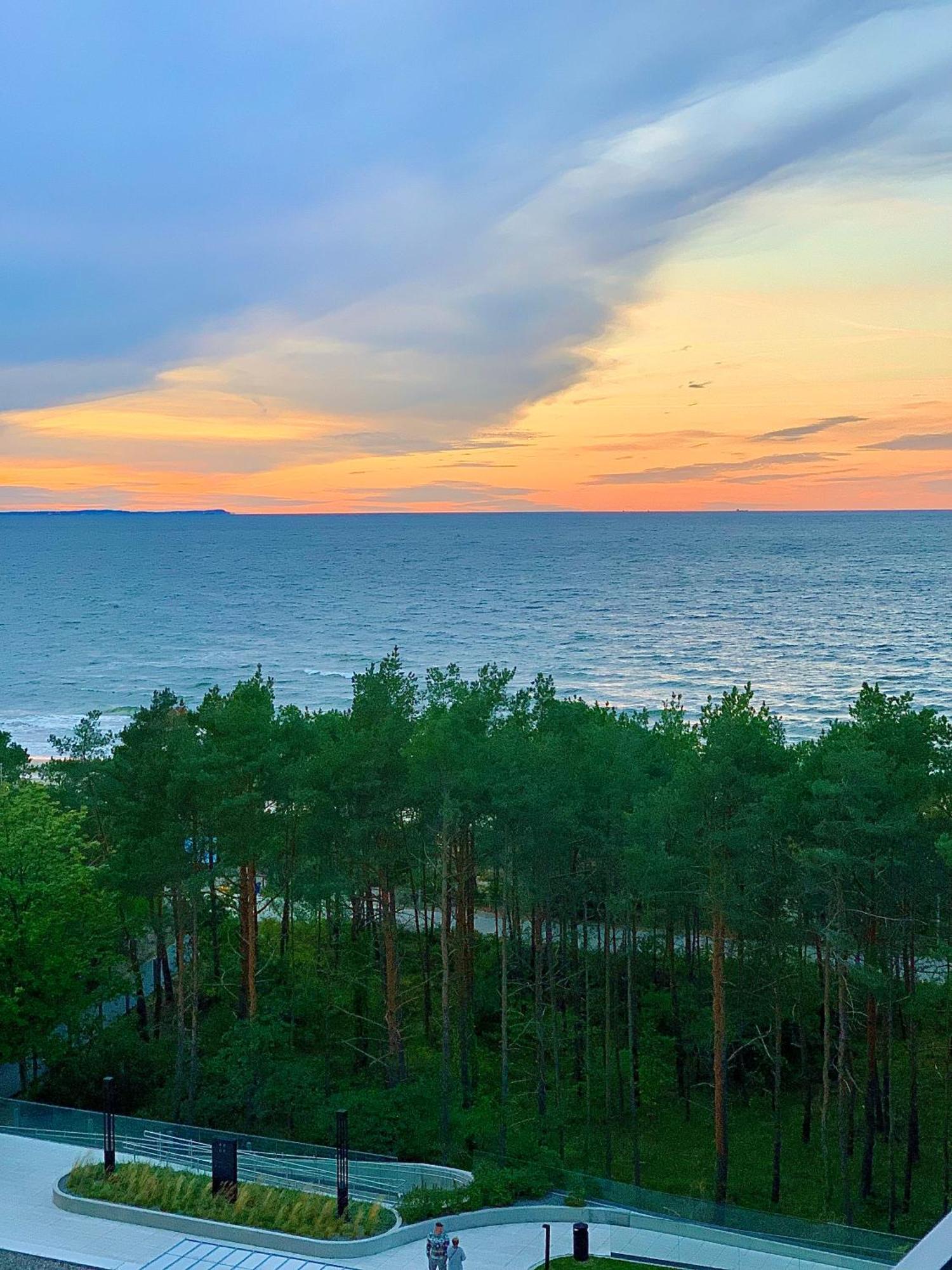 Blue Reef 6Th Floor Sea View Apartment Мендзиздрое Екстериор снимка